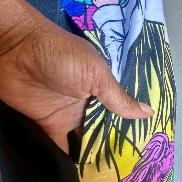 ROCK ‘N KARMA Pocket Sweatshirt Dress - Cowgirl Print Size L - Picture 6 of 13